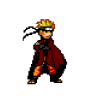 Naruto pixel art
