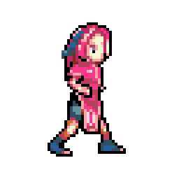 Sakura pixel art