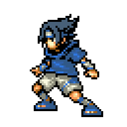 Sasuke pixel art